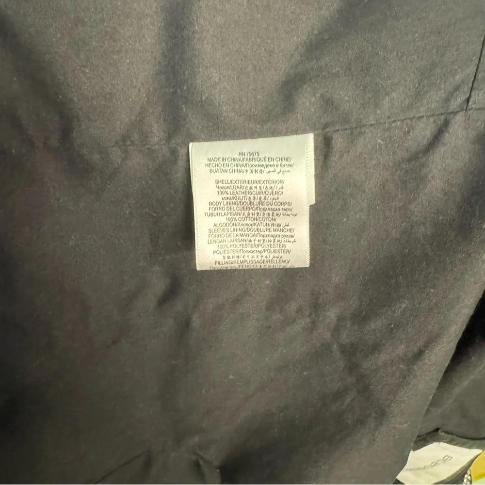 BCBGeneration Black Leather Jacket - Picture 11 of 13